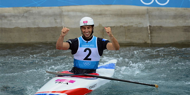 Tony Estanguet (triple Champion Olympique de Canoe Kayak)